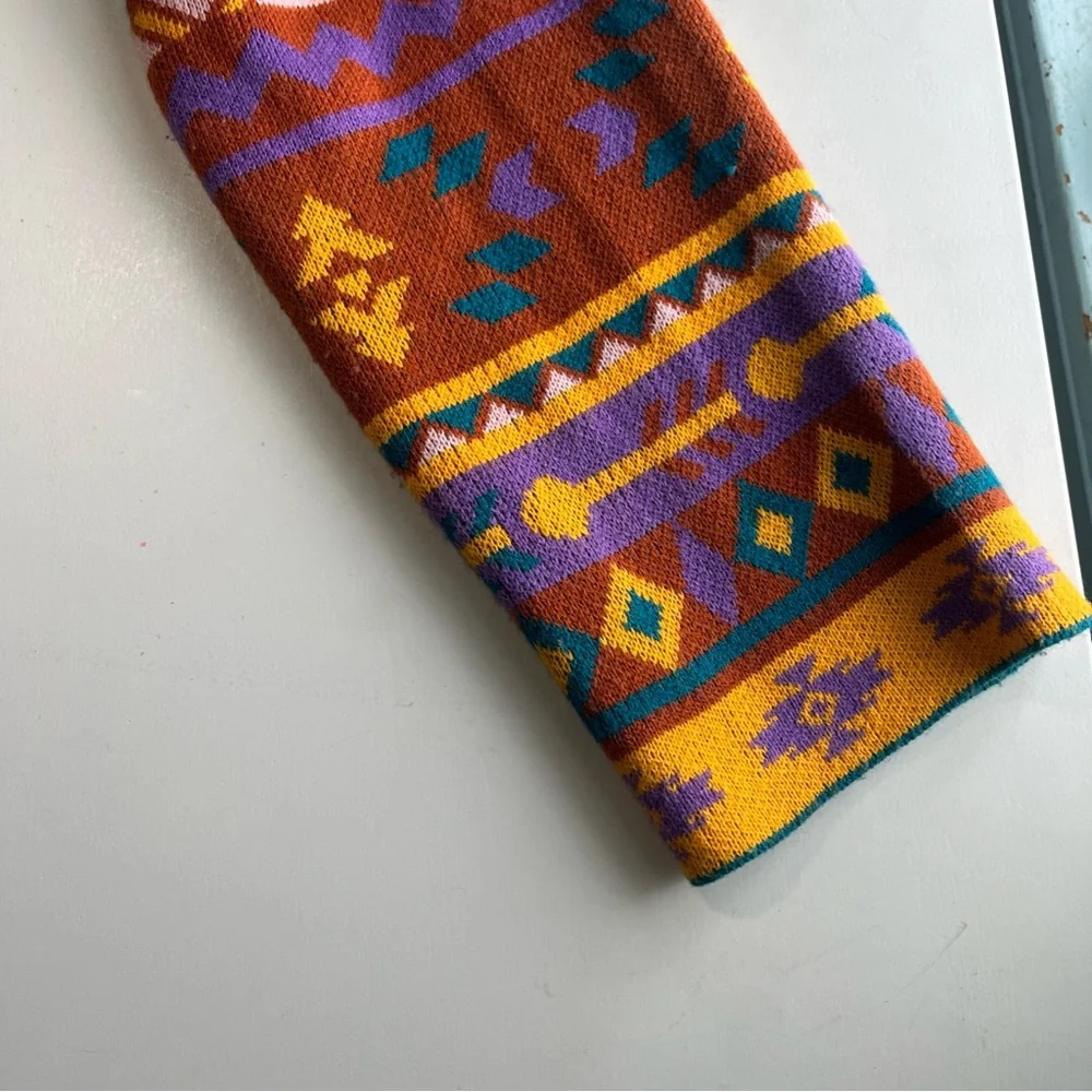 Savanna Jane Multicolor Patterned Cardigan - Picture 6 of 6